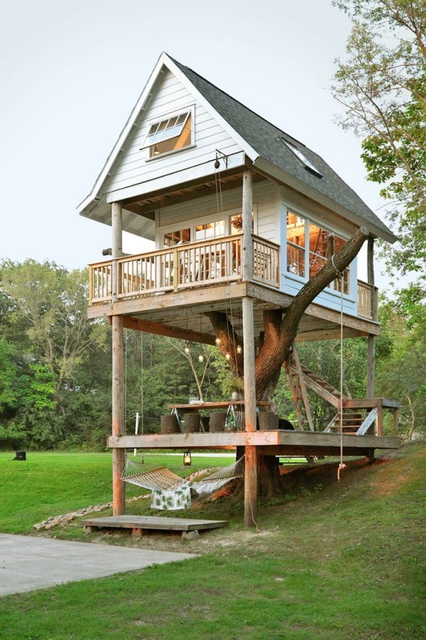 Tiny Houses zweistöckig ganz einfache Konstruktion sehr ansprechendes Design