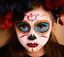 Halloween Gesichter schminken – 30 einfache Beispiele mit garantiertem Gruseleffekt