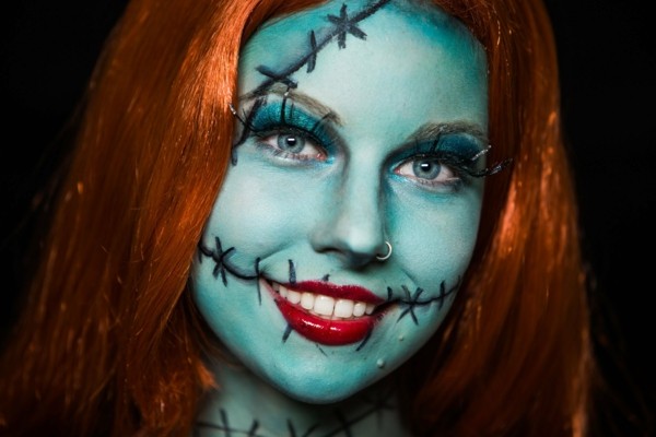 halloween gesichter einfaches make up