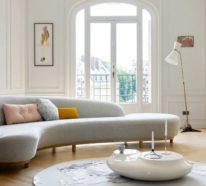 Ein einmalig kommunikativer Trend: Ovales Sofa-Design für kleine und große Räumlichkeiten