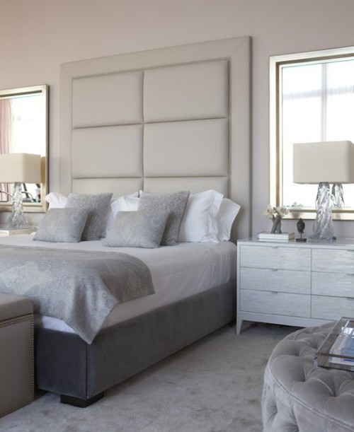Schlafzimmereinrichtung in Trendfarbe Grau - 30 tolle Ideen