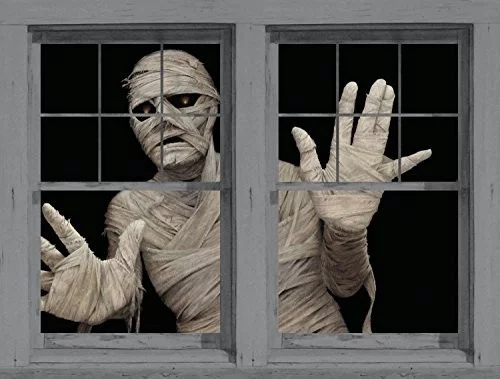 Halloween Fensterdeko Zombie WOW-Effekt