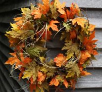 Herbstrkränze binden – aktuelle 60 Ideen für den Herbst