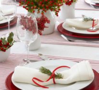 Tischdeko Ideen zu Weihnachten für mehr Glanz und Glamour zuhause