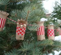 Ausgefallene Weihnachtsdeko selber machen – 42 Bastelideen mit Klopapierrollen