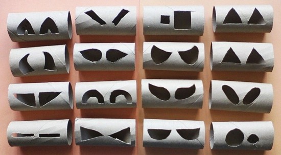 toilet paper roll crafts halloween eyes Lovely Toilet Paper Roll Crafts Halloween Eyes