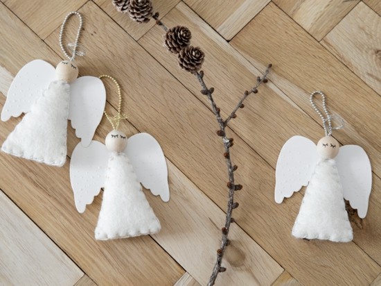 Engel Basteln 80 Ideen Fur Kreativen Christbaumschmuck Und Nette Weihnachtsgeschenke