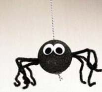 Spinne basteln – 60 krabbelige Halloween Deko Ideen zum Selbermachen