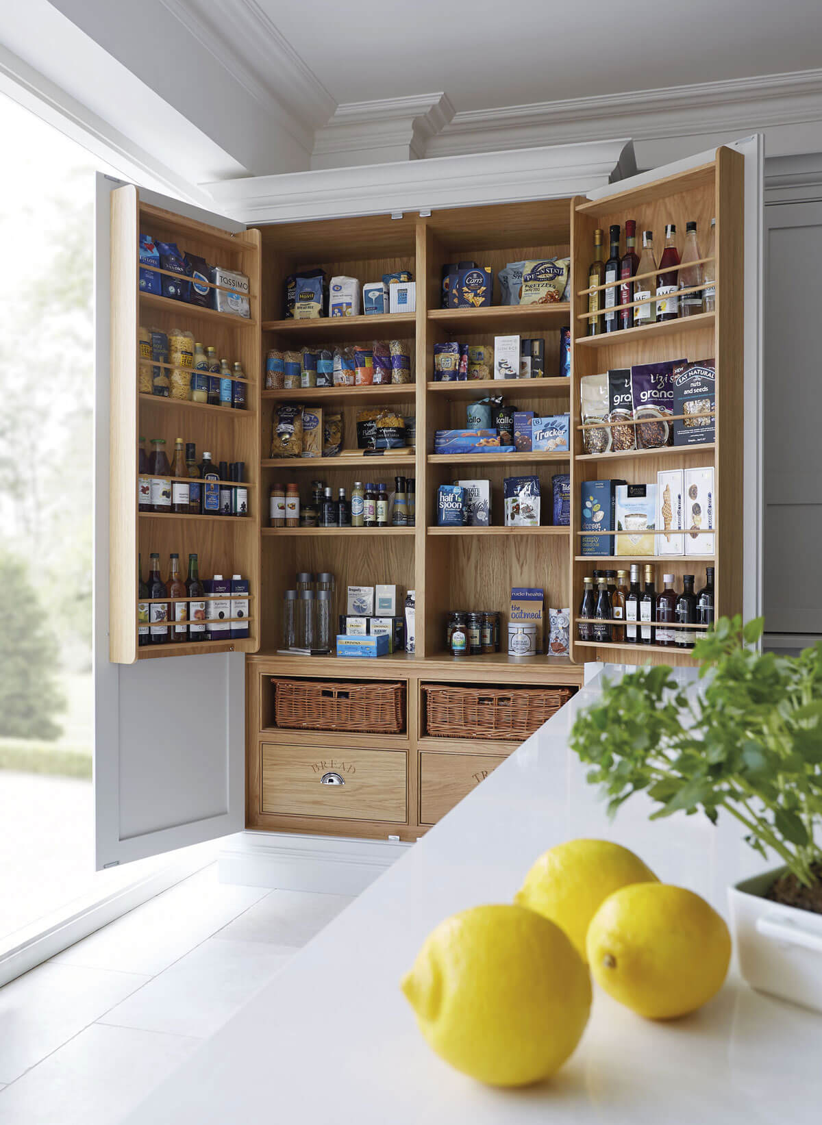 Ideen für die perfekte Ordnung für Pantryküche in jedem Stil