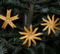 Basteln mit Nudeln zu Weihnachten – 60 wunderschöne Beispiele für eine zauberhafte Dekoration