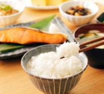 Japanisches Essen für ein langes und gesundes Leben