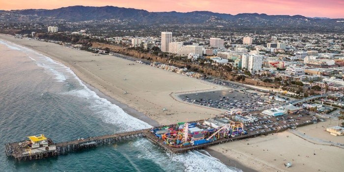 Schönste Strände der Welt Santa Monica Kalifornien