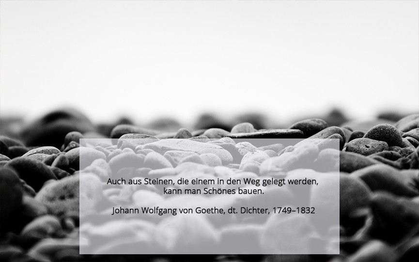 Sprüche die Mut machen Johann Wolfgang von Goethe deutscher Dichter