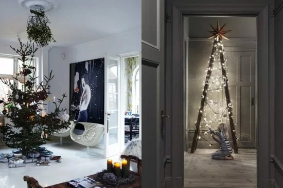 weihnachtsbaum dekorieren skandinavische weihnachtsdeko