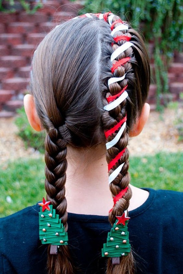 40 Schöne Frisuren für Weihanchten für Mädchen und Damen Fresh Ideen