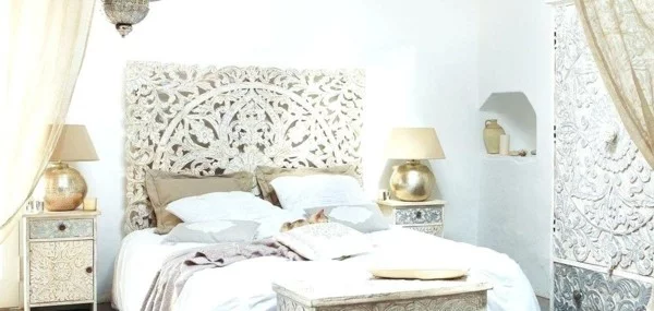 marokkanischer stil schlafzimmer orientalisch einrichten