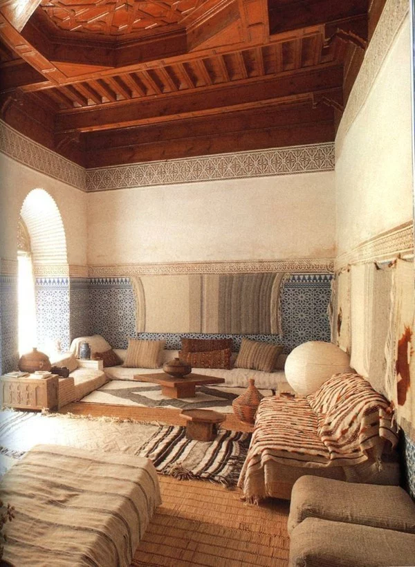 orientalisch einrichten marokkanisches wohnzimmmer