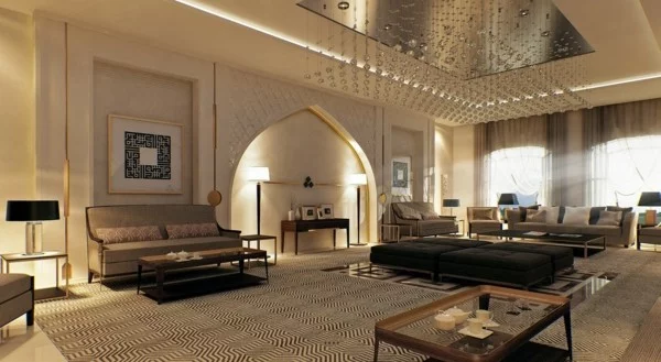 orientalisch einrichten wohnzimmer marokko