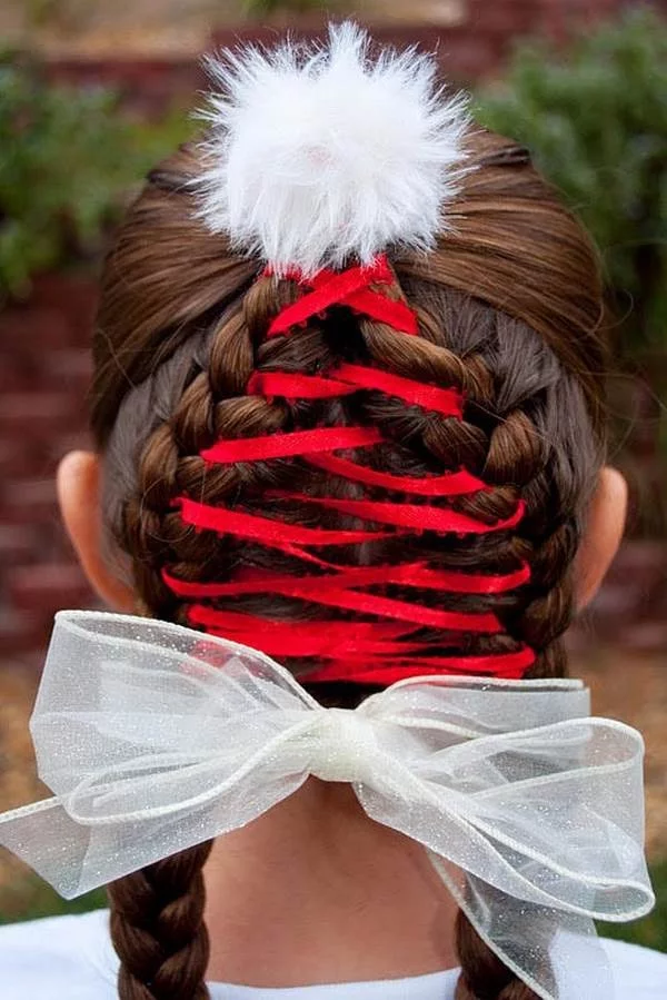cute hairstyles for christmas Unique Cute Christmas hairstyles for little girls ? charming Photograph