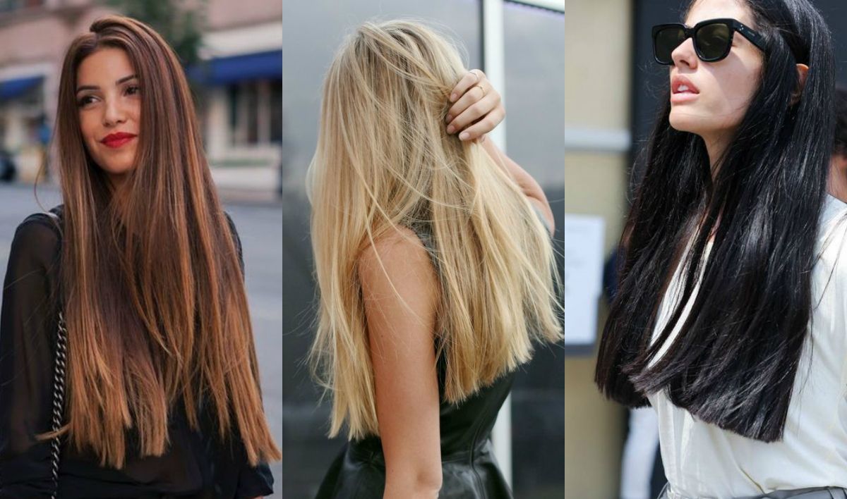 Frisuren sehr lange haare