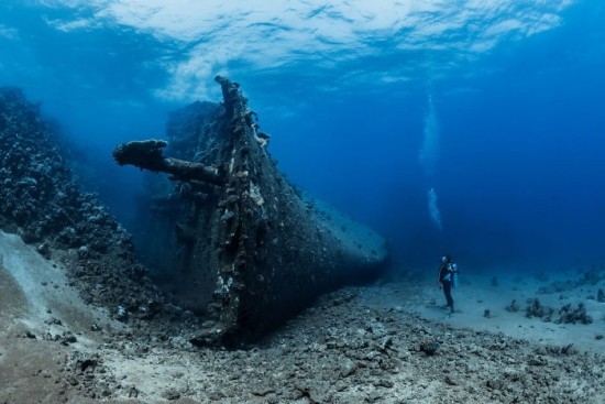 2018 Ocean Art Contest Fabrice Dudenhofer „Million Hope Shipwreck“, The Million Hope - Das größte Schiffswrack des Roten Meeres