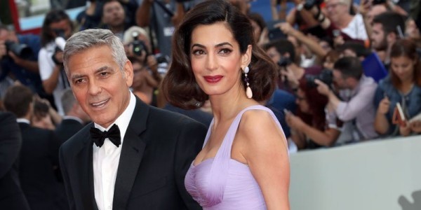 Amal und George Clooney Top Prominiente überall gern gesehen