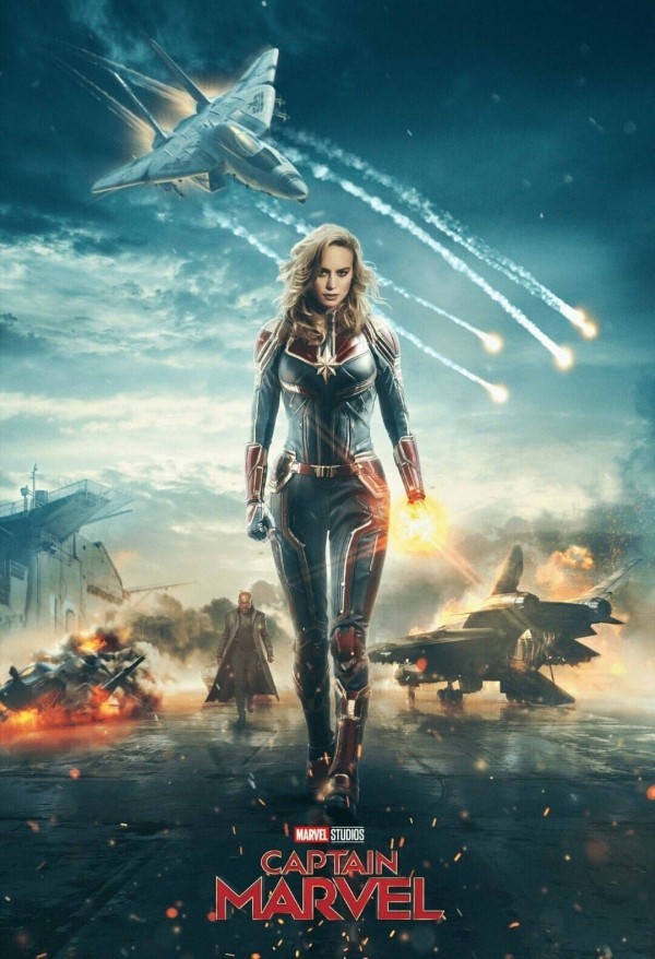 Filme 2019 Oscarpreisträgerin Brie Larson in Captain Marvel