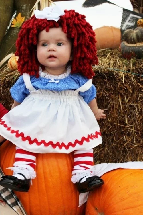 baby karneval kostüm puppe