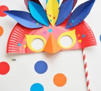 Basteln mit Kindern zu Fasching – 55 kreative und ganz einfache DIY-Ideen