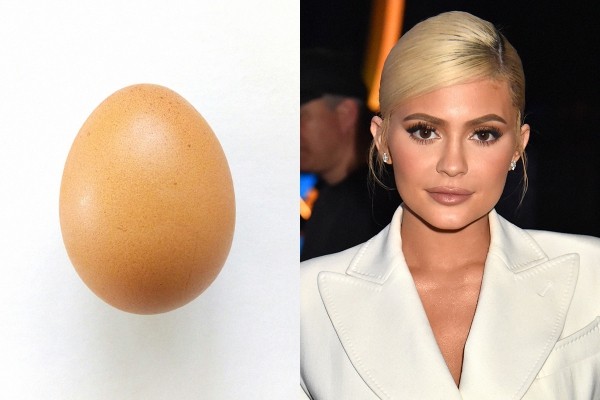 gegen ein Ei auf Instagram Kylie Jenner