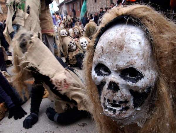 karnevalskostüme ideen skelett gruselig