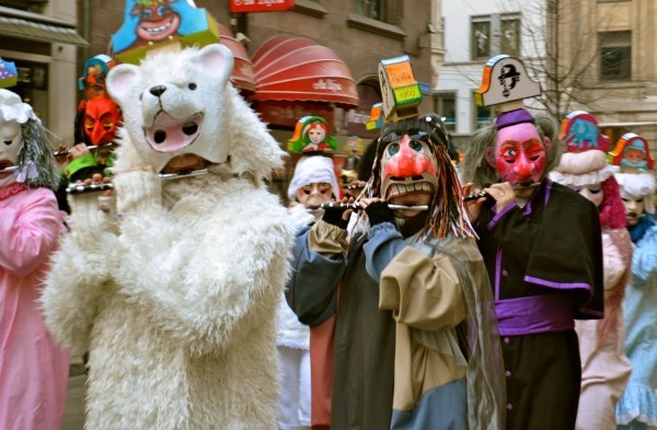 karnevalskostüme ideen verschiedene masken