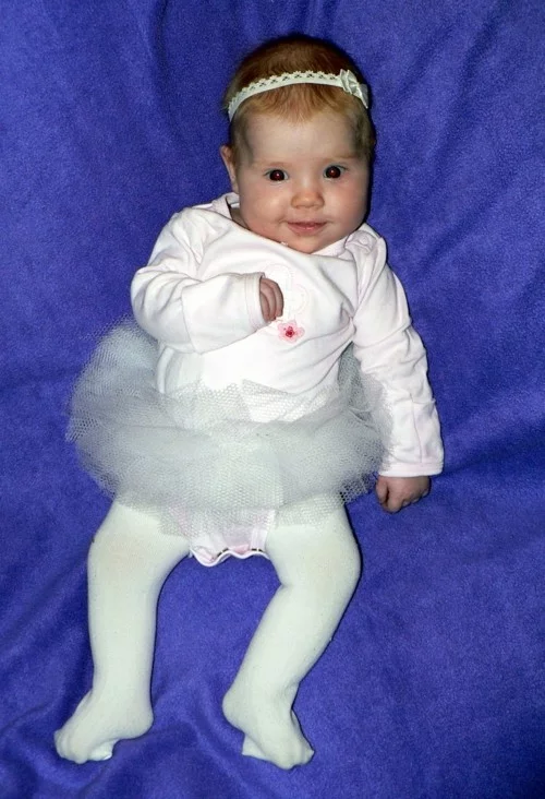 kleine ballerina baby karneval kostüm