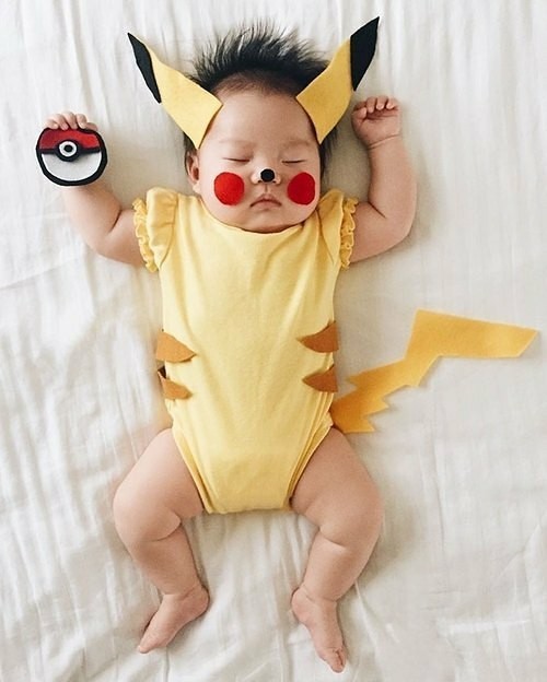 pikachu baby karneval kostüm
