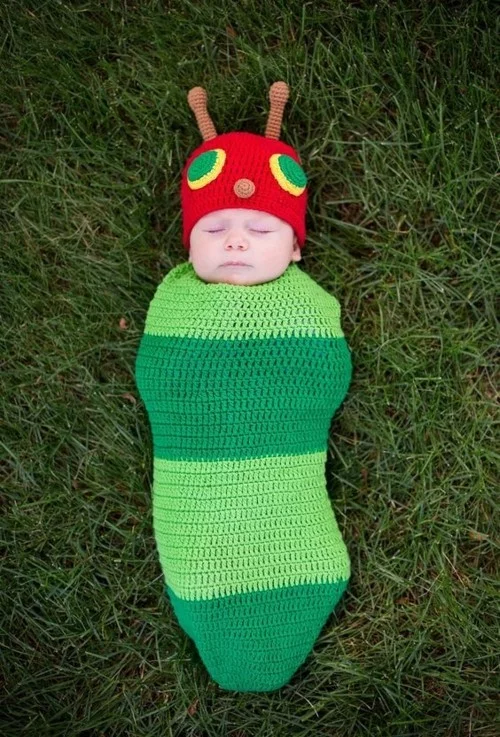 raupe baby karneval kostüm