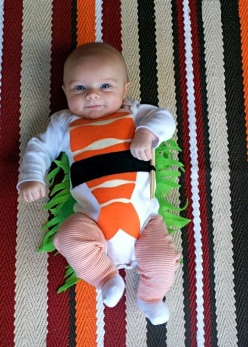 sushi baby karneval kostüm