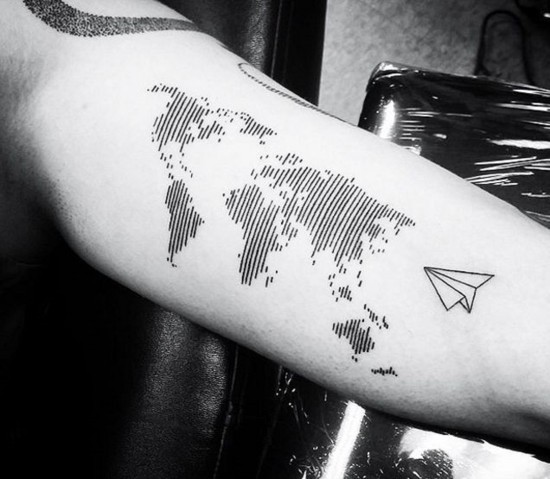 100 ausgefallene Wanderlust Tattoo Ideen für Abenteurer und Freigeister