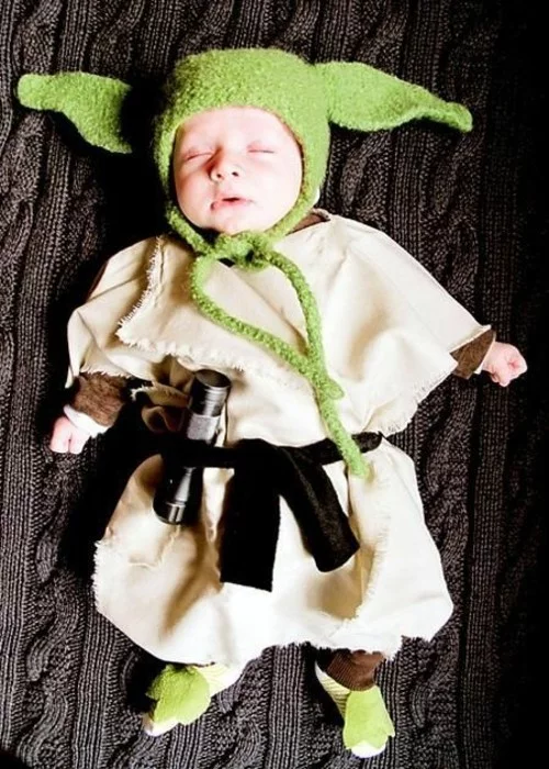 yoda star wars baby karneval kostüm