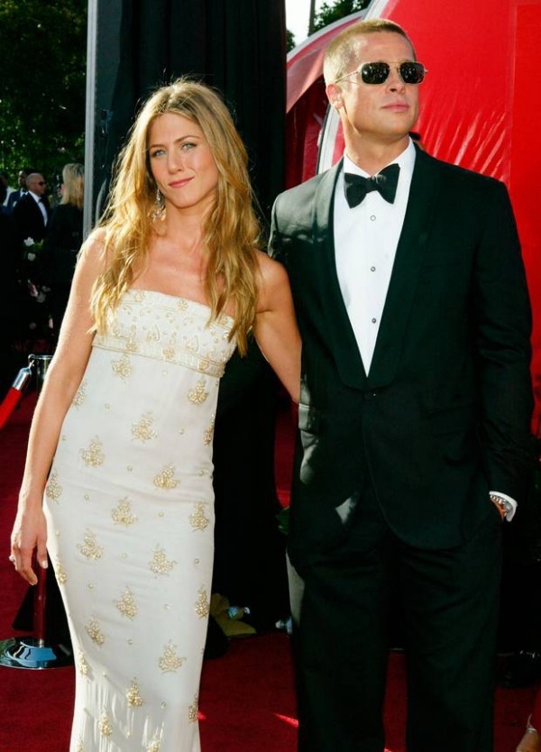 Brad Pitt glücklich mit Jennifer Aniston