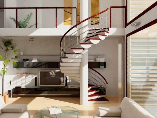 Treppenhaus freie Wohnfläche