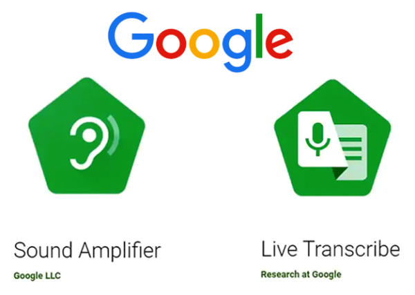 Zwei tolle neue Apps von Google erleichtern Kommunikation hörgeschädigter Menschen die zwei neuen apps live transcribe sound amplifier