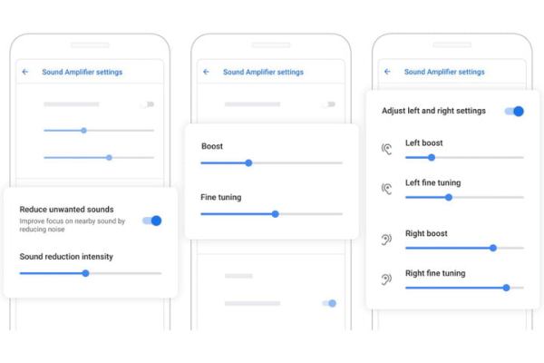 Zwei tolle neue Apps von Google erleichtern Kommunikation hörgeschädigter Menschen sound amplifier einstellungen