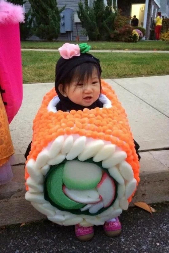 faschingskostüme für kinder sushi