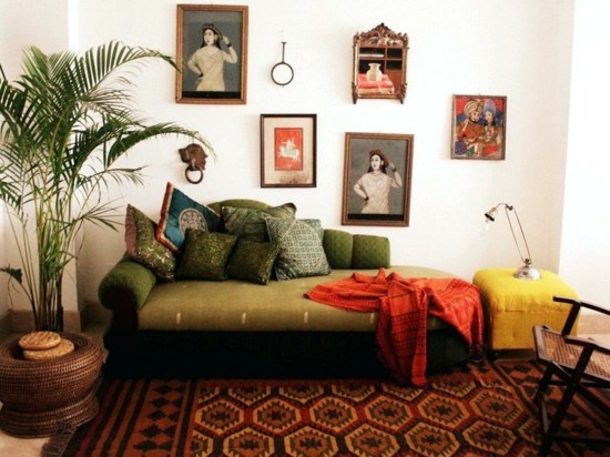 50 Einrichtungsideen im Indian Style für ein farbenfrohes, exotisches