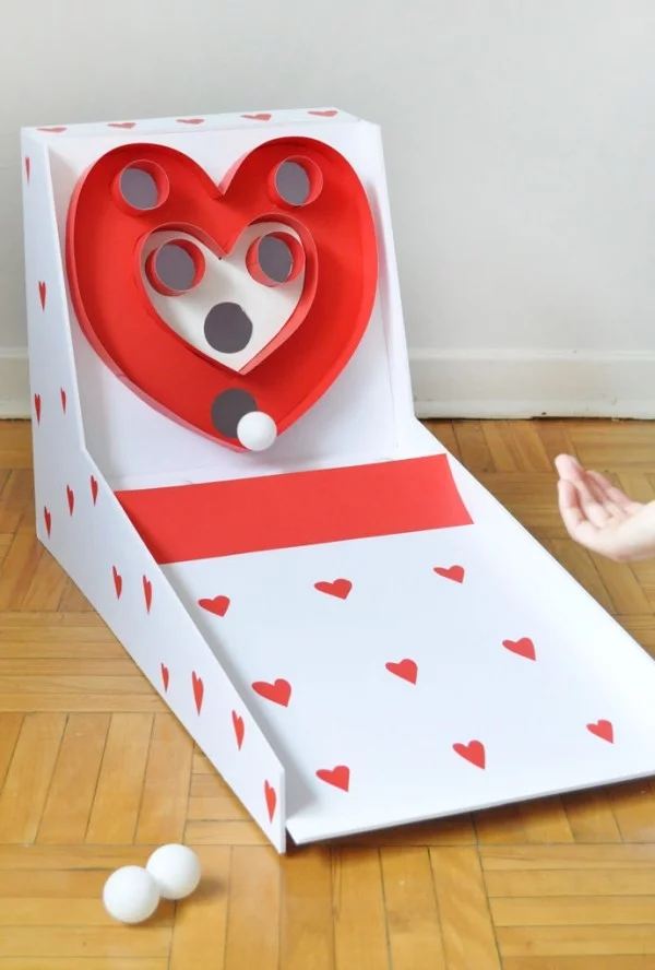tolle Box mit Herzen Valentinstag