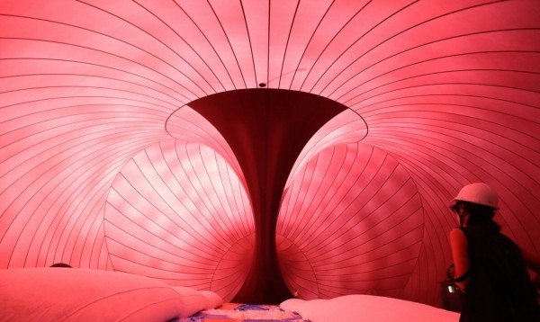 Arata Isozaki Pritzker-Architekturpreis 2019 Ark Nova 2011 im Inneren