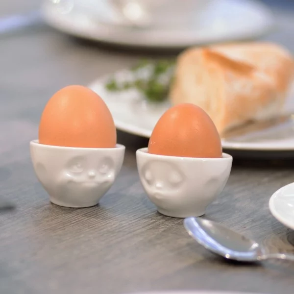 Eierbecher großartige weiße Idee