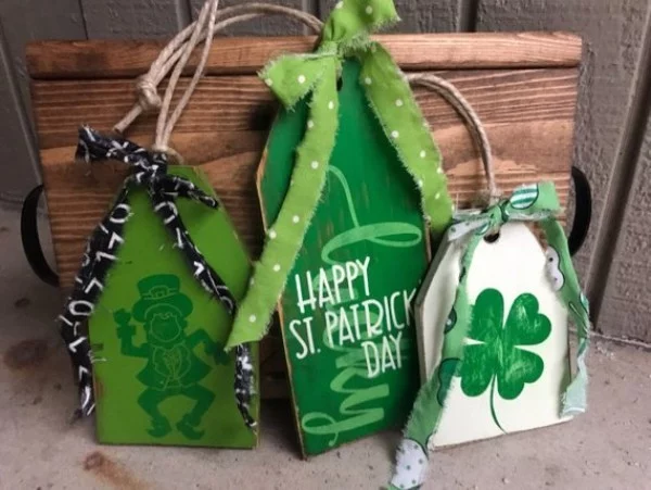 St. Patricks Day Deko Ideen Elemente zum irischen Fest