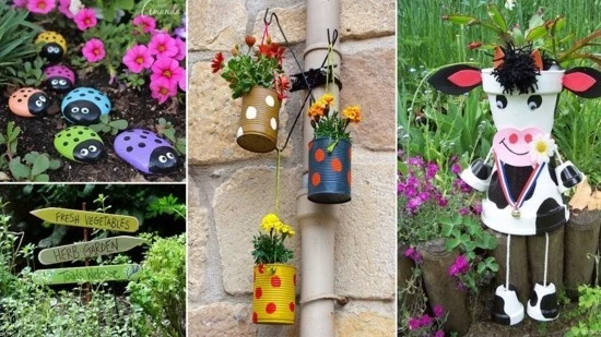 DIY Blumentöpfe aus Blechdosen 