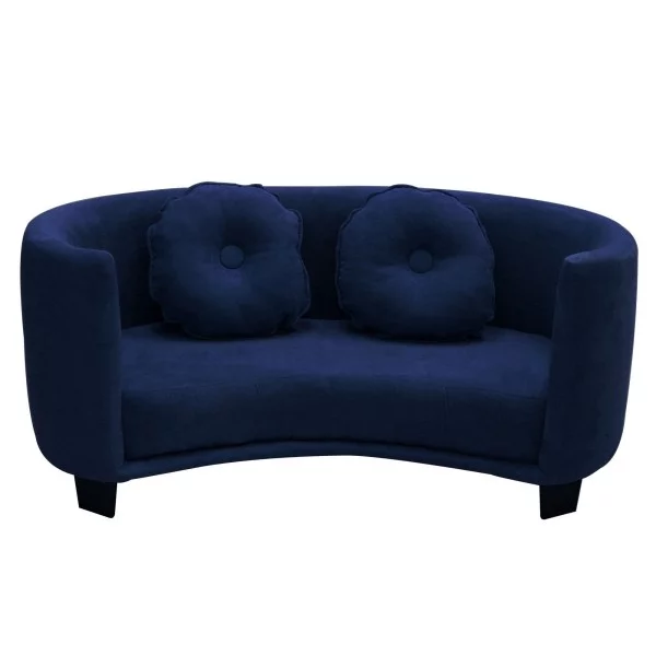 ovales doppeltes sofa kidnermöbel
